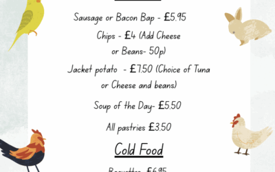 New Menu for Autumn