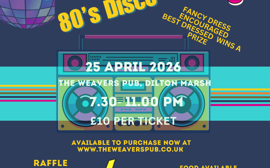 Back to the 80’s Charity Disco