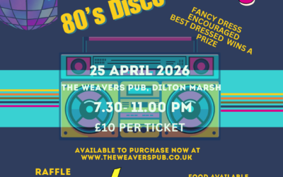 Back to the 80’s Charity Disco